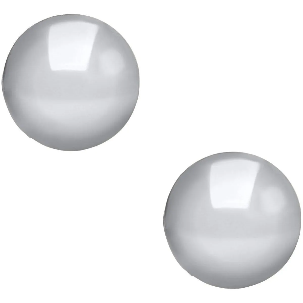 14K W Gold 5mm Ball Baby Studs