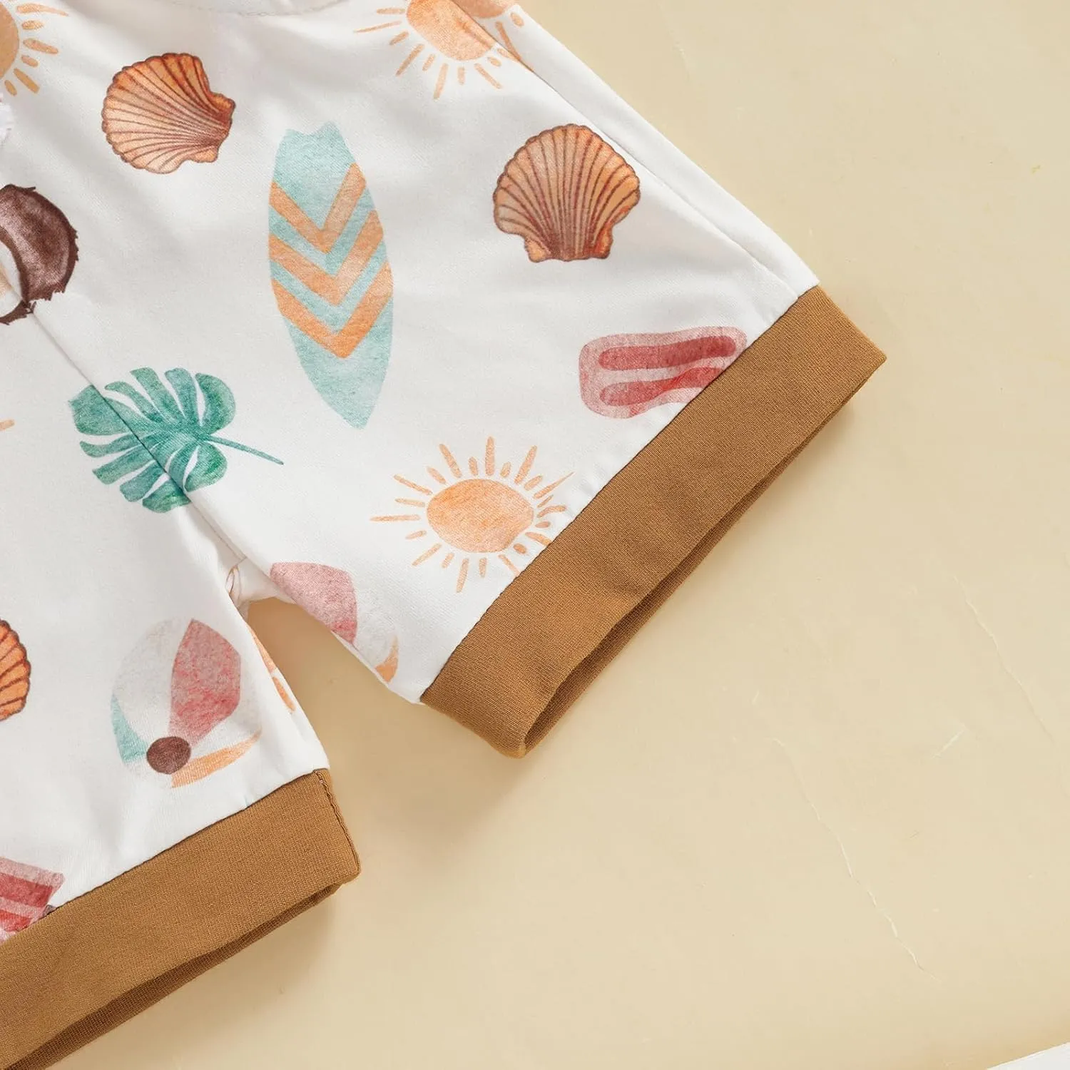 2Pcs Baby Boy Summer Outfits Sleeveless Sailboat Print Tank Tops   Pocket Shorts Set Toddler Clothes