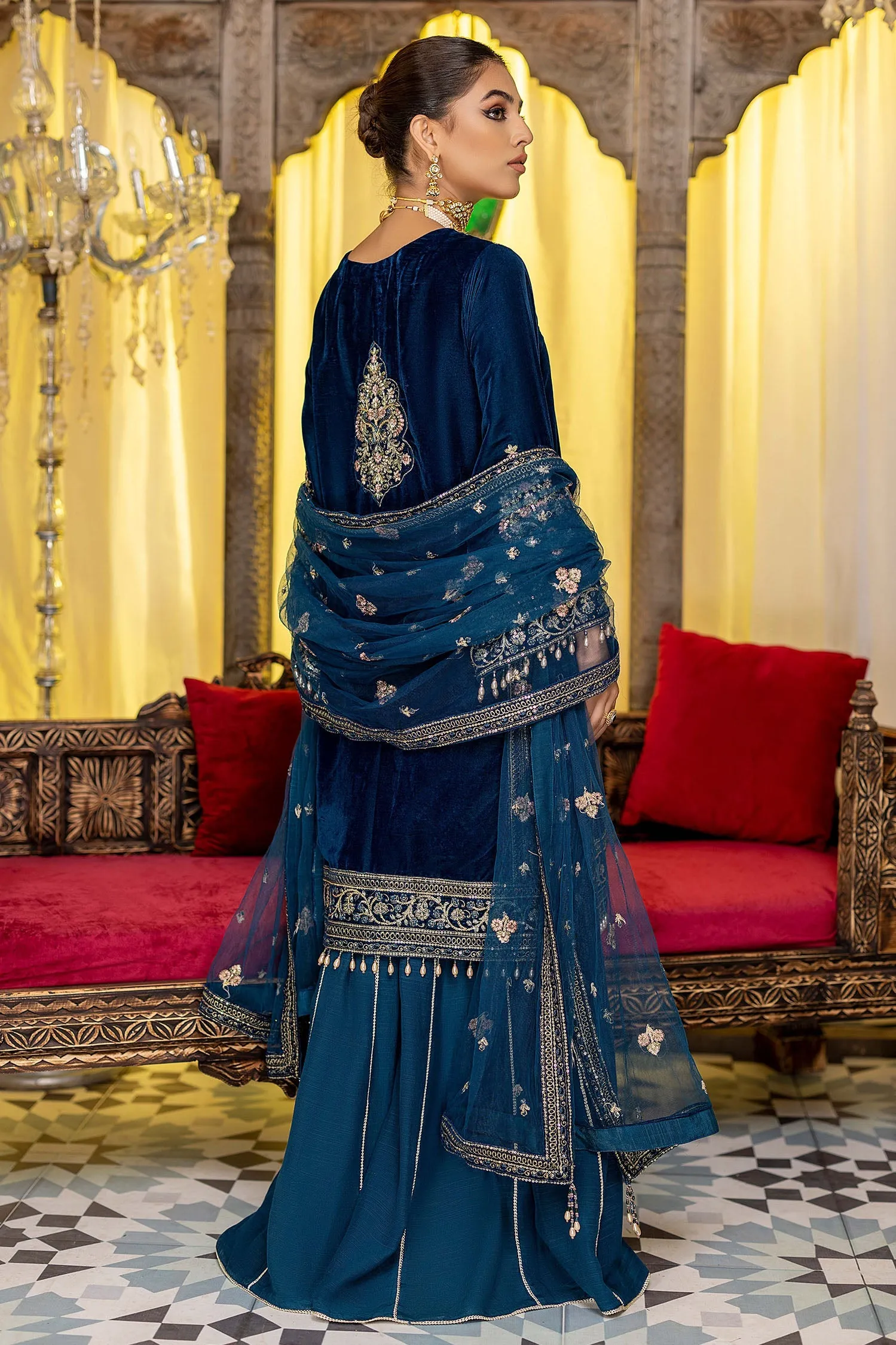 Adan's Libas Embroidered Velvet Collection – Dastaar