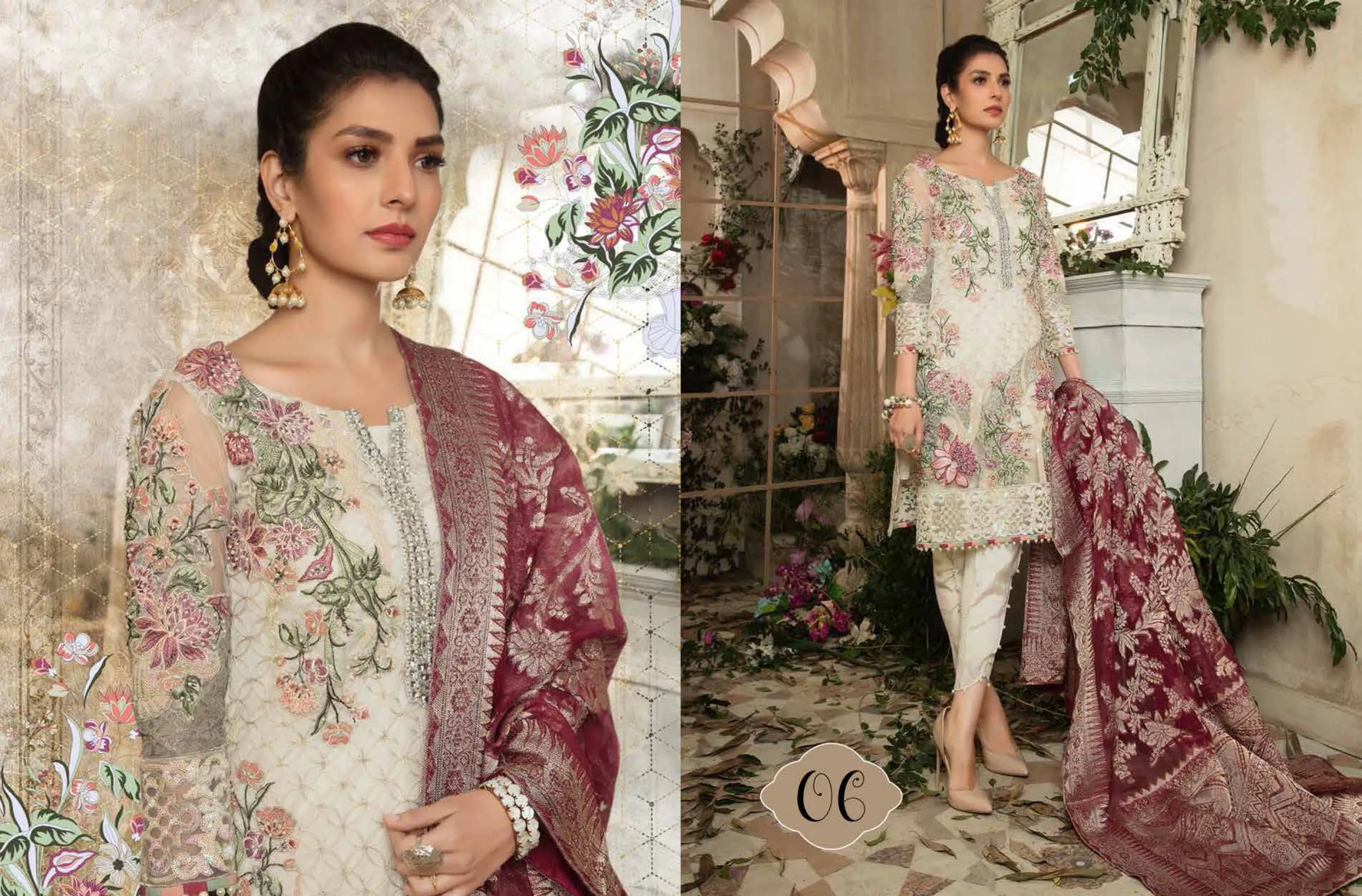 Adan's Libas Guzarish Chapter 2 Wedding Festive Luxury Chiffon Collection 2020 – 6 Persian Bliss