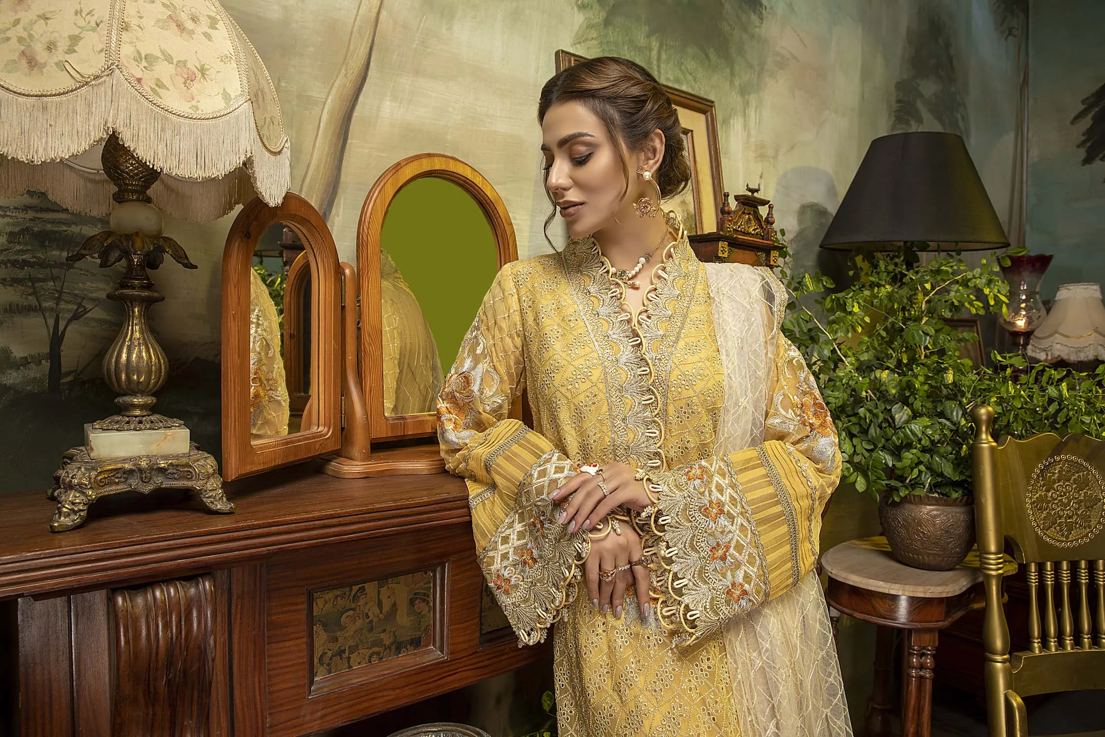 Adan's Libas Guzarish Chiffon Collection Chapter 2 – Passion Color