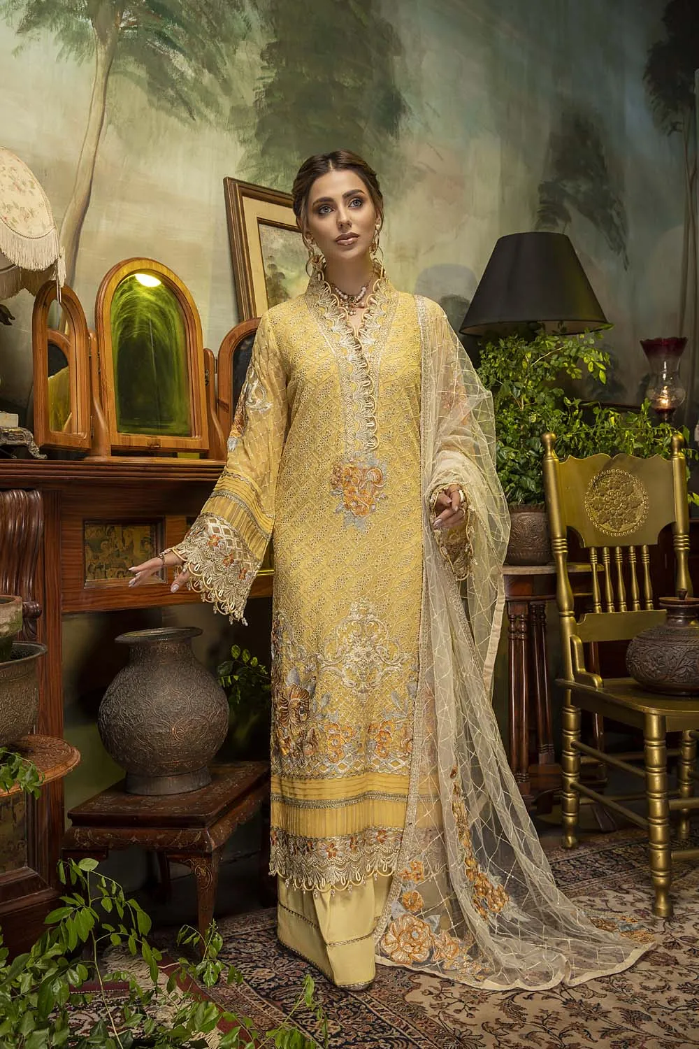 Adan's Libas Guzarish Chiffon Collection Chapter 2 – Passion Color
