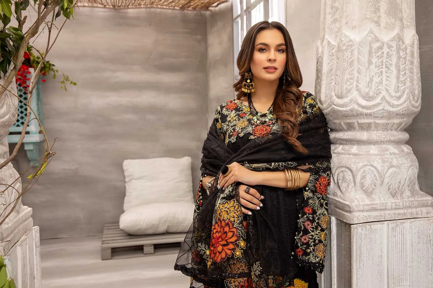 Adan's Libas Jazmine Luxury Lawn Collection – After Dark
