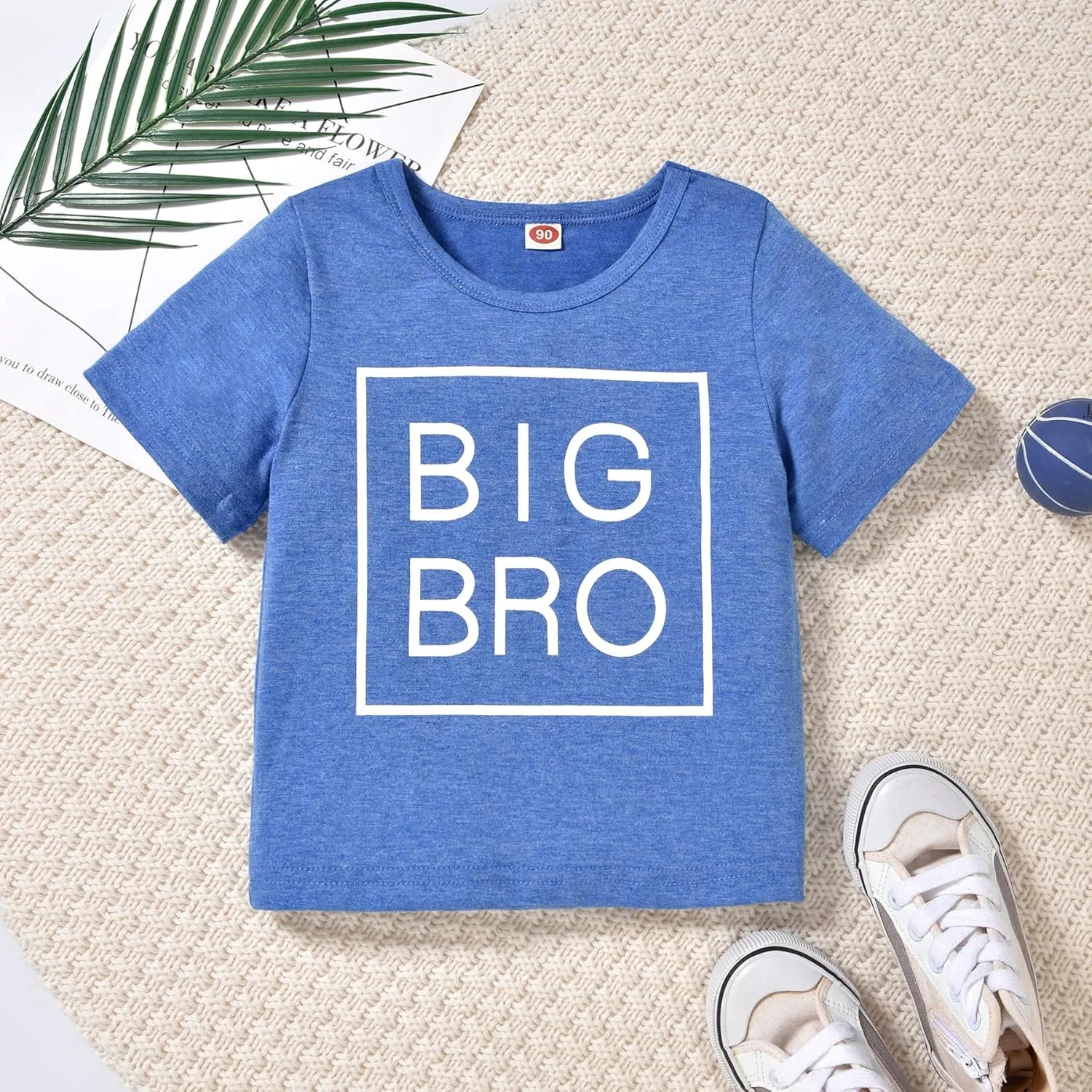 Baby Boy Matching Outfits Big Brother/Little Brother T-shirt Short Pants Summer Matching Outfits