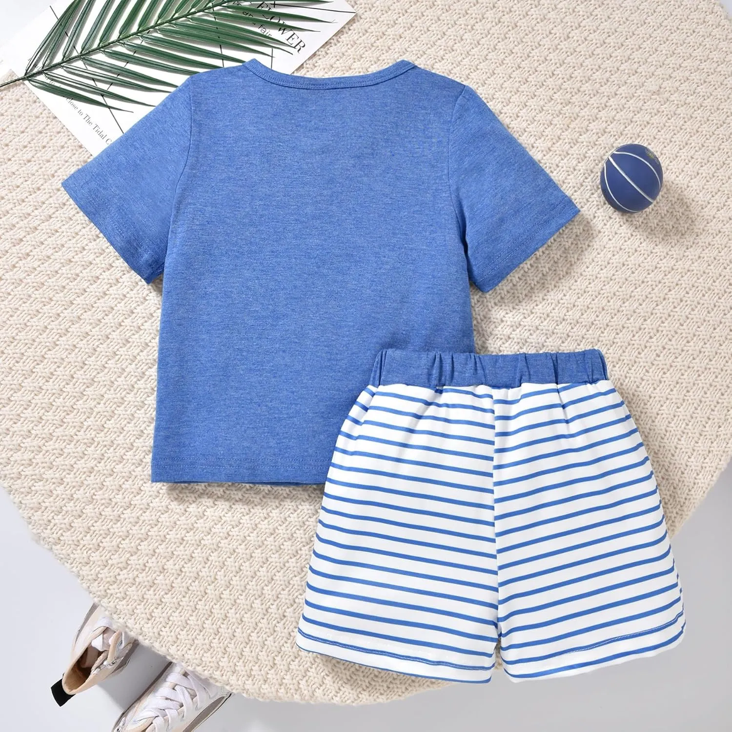 Baby Boy Matching Outfits Big Brother/Little Brother T-shirt Short Pants Summer Matching Outfits