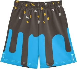 Boys Athletic Shorts Size 7-15 Boys' Casual Shorts with Pockets Elastic Waist Summer Kids Bottom for Sports Homewear