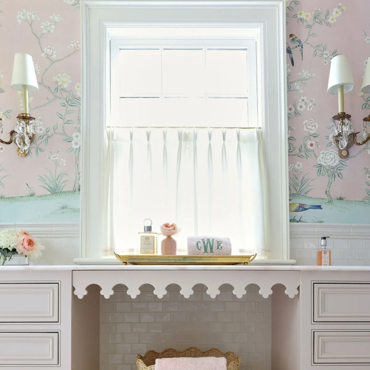 Colchester in Blush Mural
