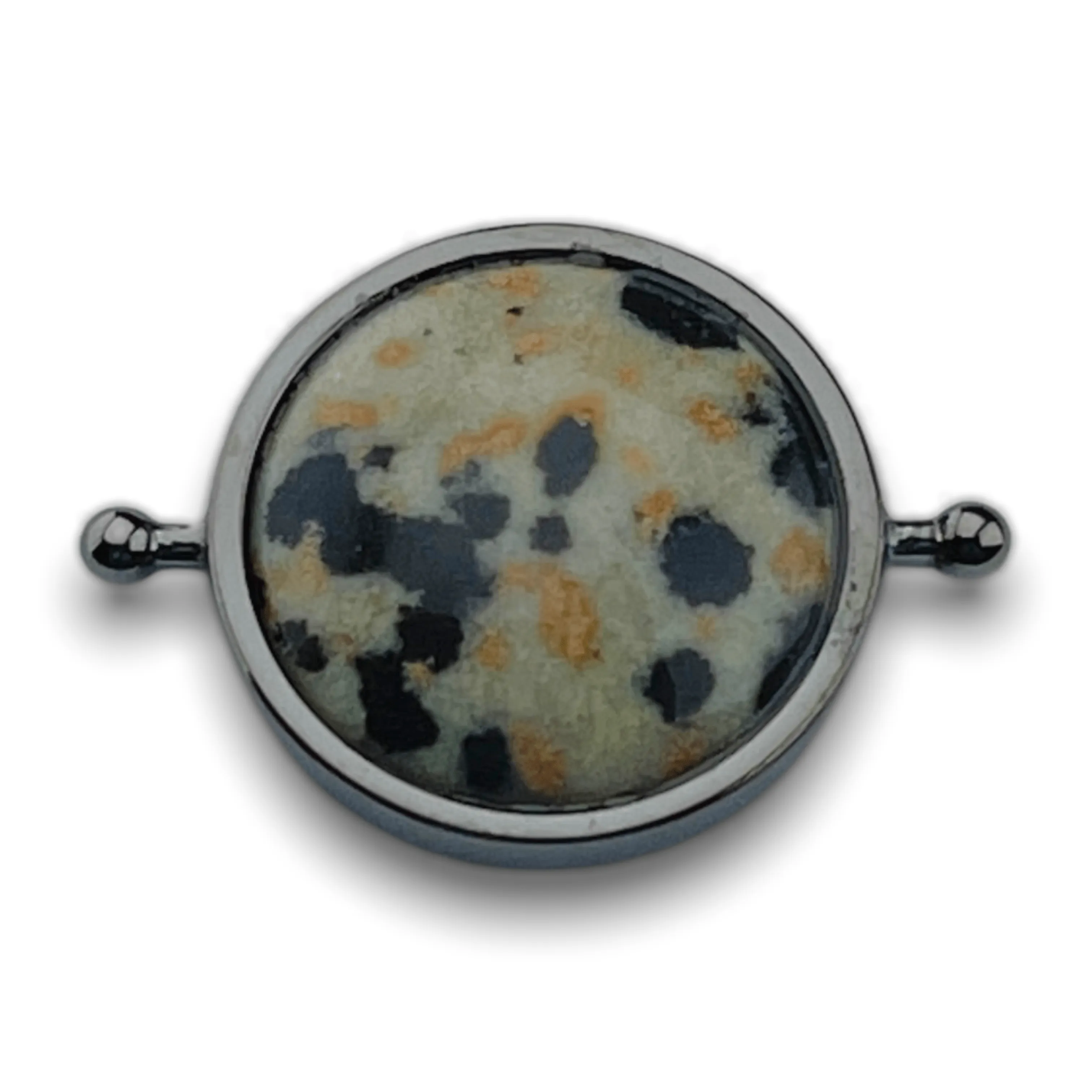 Dalmatian Jasper Round Crystal Element