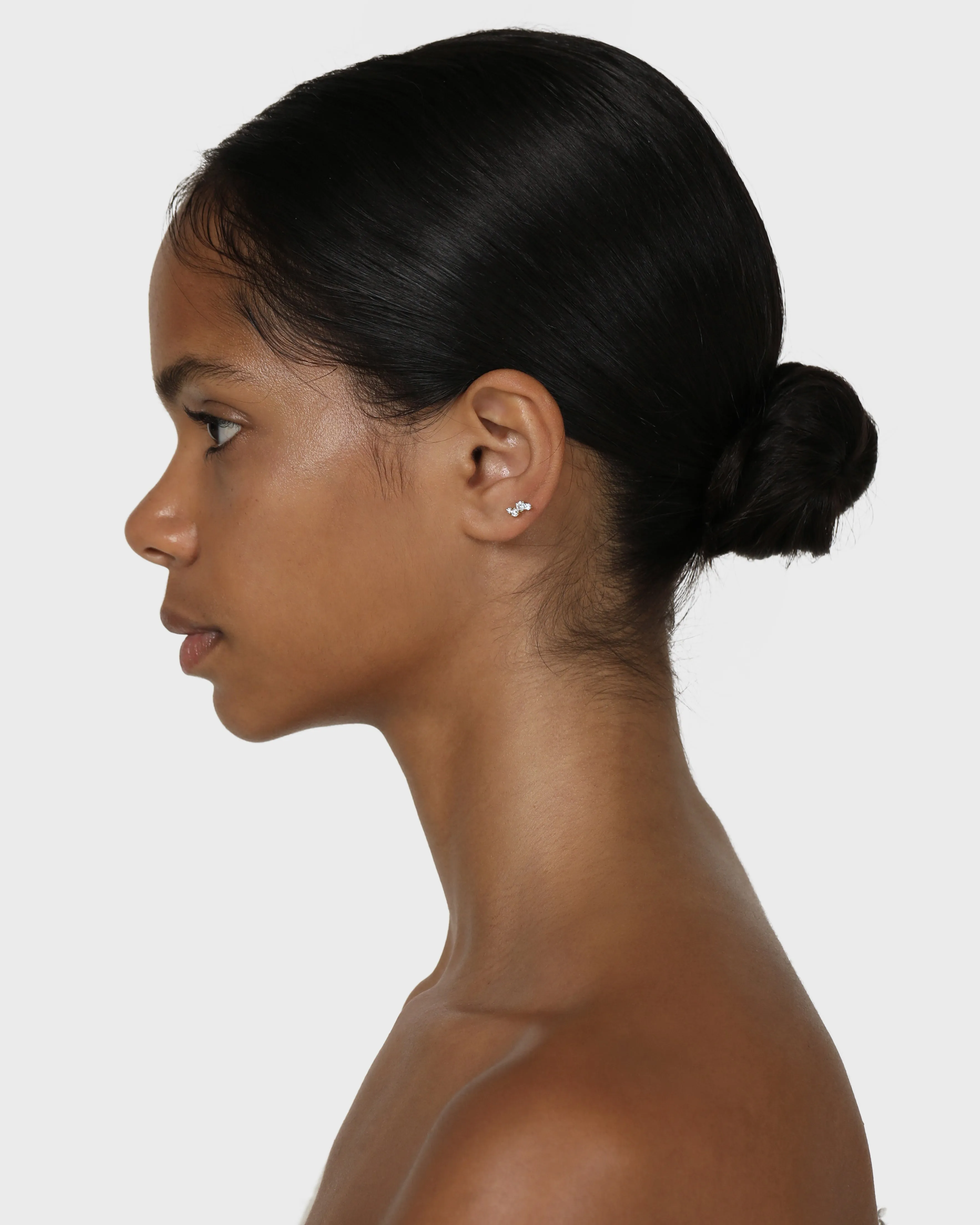 Diamond Gravity Cartilage Earring