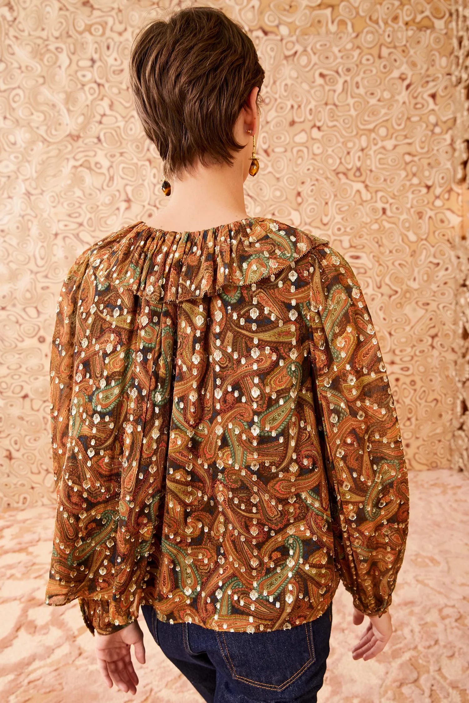 Emilie Blouse - Tiger's Eye