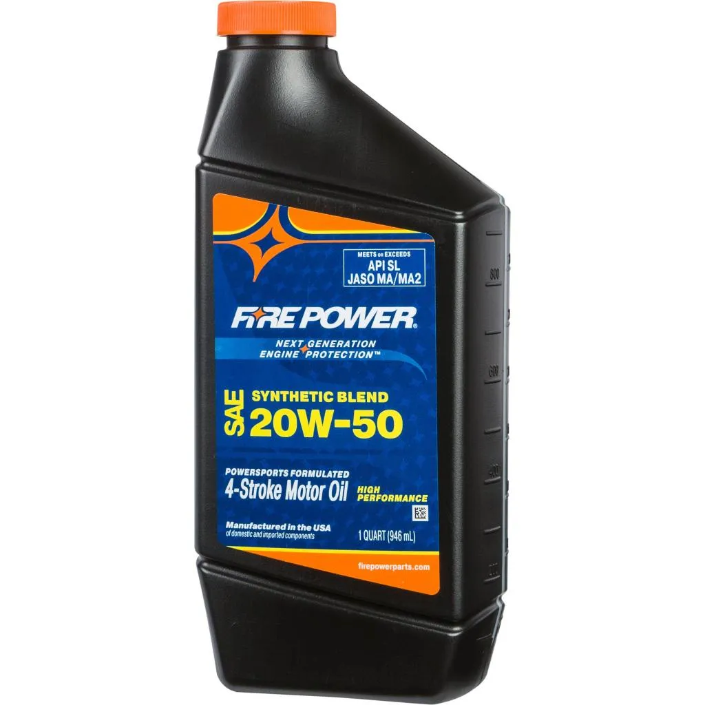 Fire Power Synthetic Blend Motor Oil