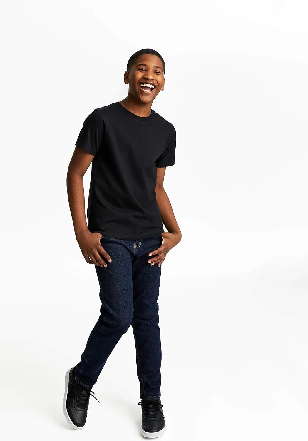 French Toast Boys' Short Sleeve Crewneck Tee