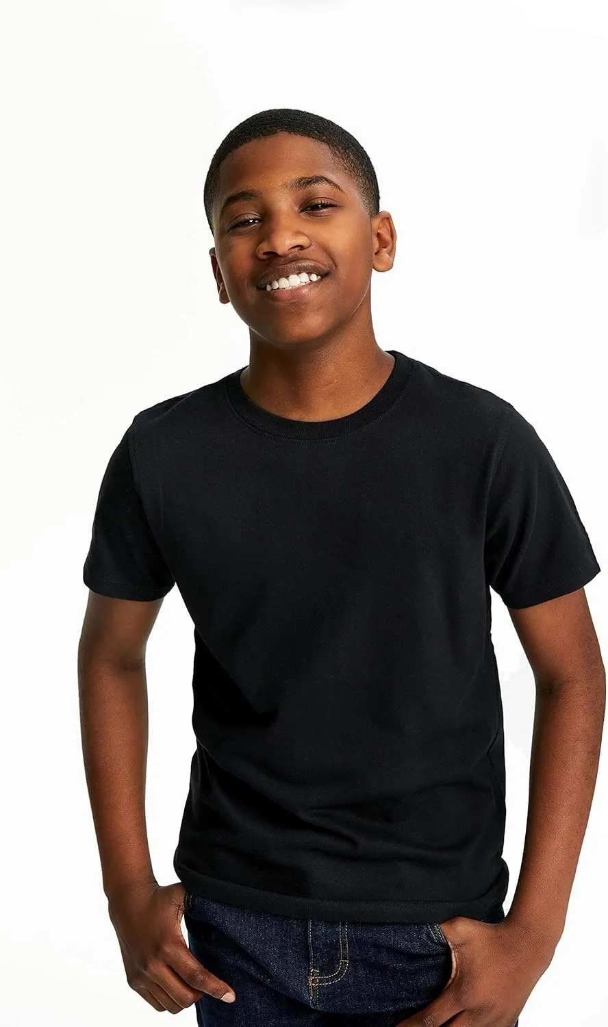 French Toast Boys' Short Sleeve Crewneck Tee