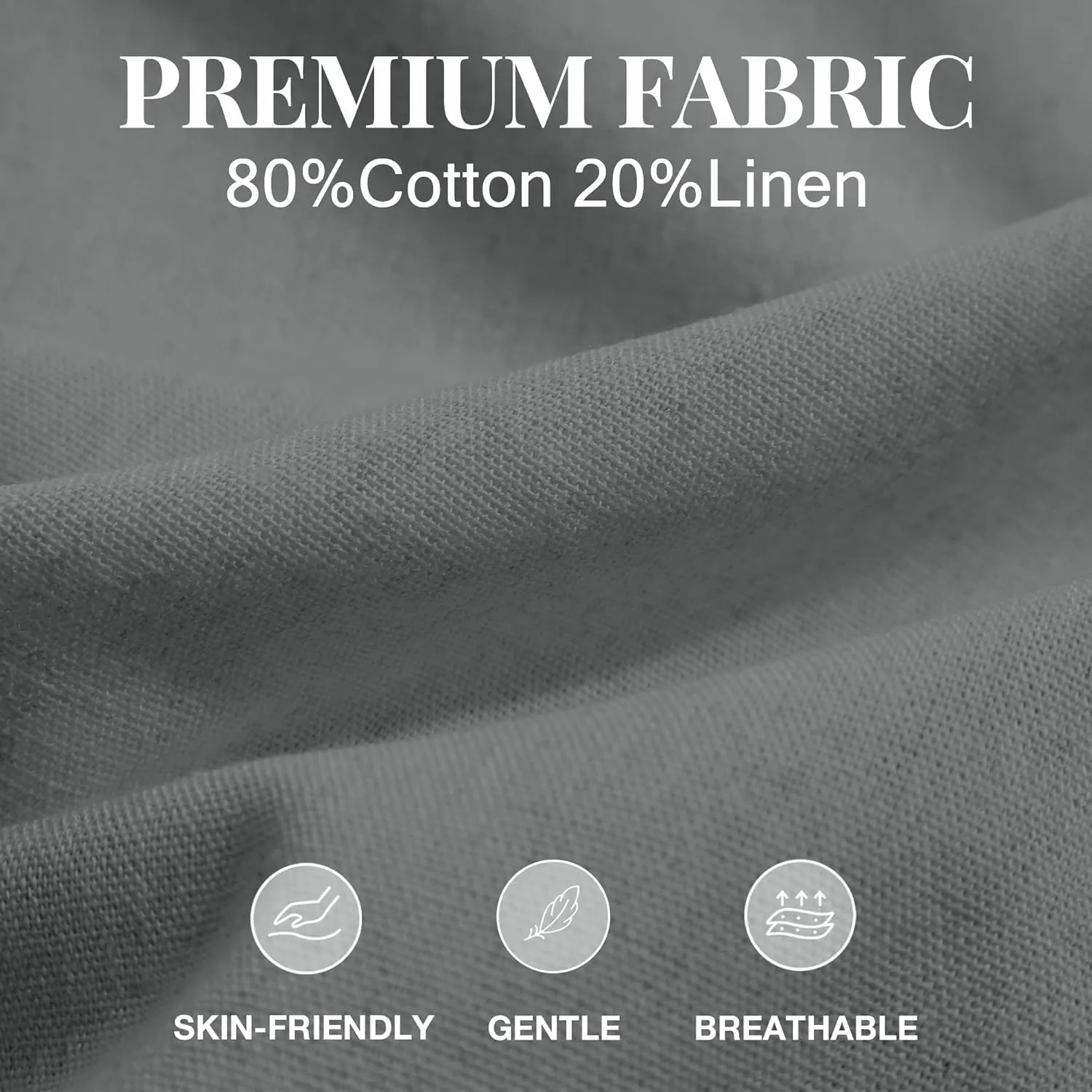 HOTake Men's Linen Dress Pants Casual Flat Front Linen Trousers Summer Beach Pants