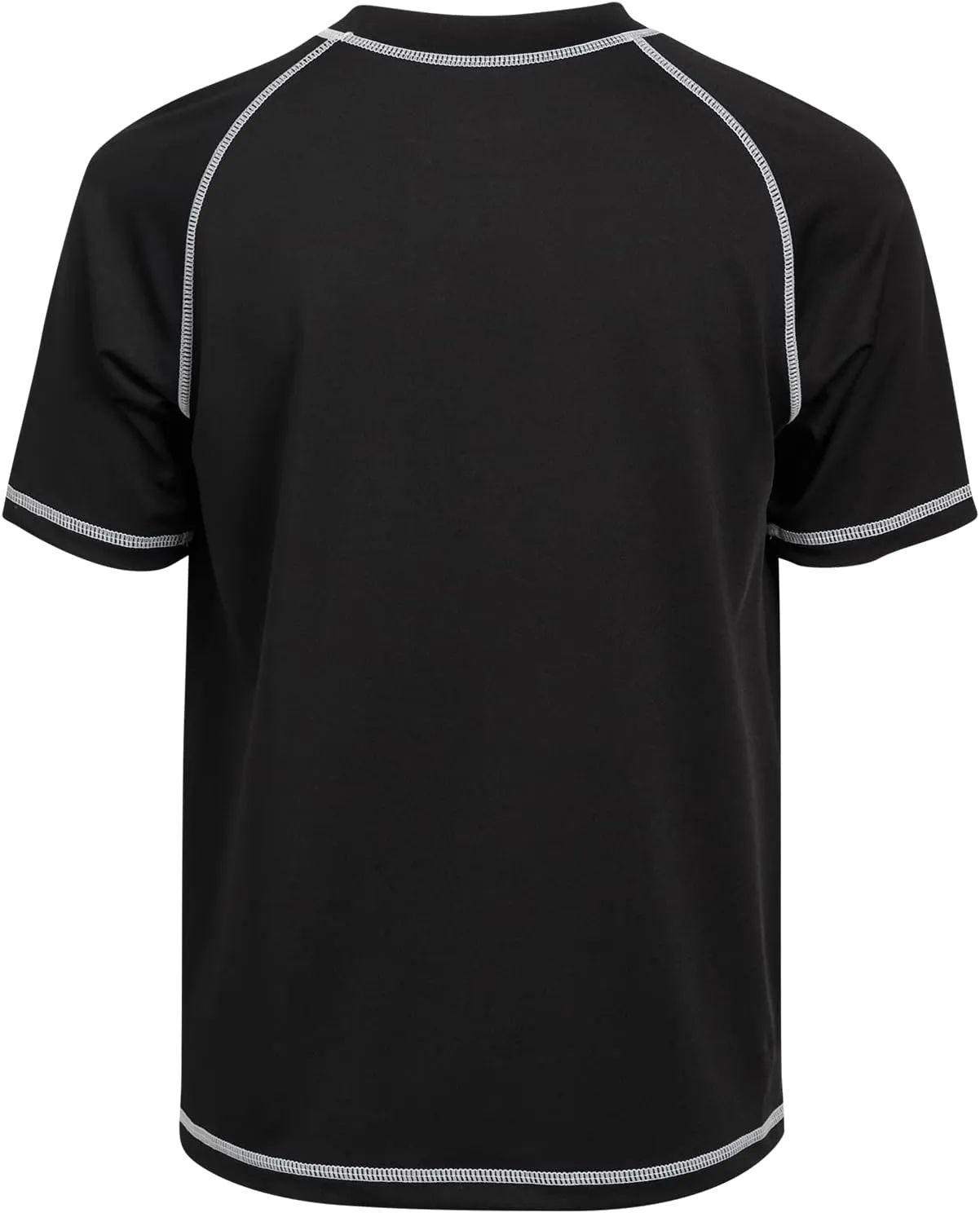 iXtreme Boys Rash Guard - UPF50  Short Sleeve Swim Shirts for Boys - Quick Dry Swimwear for Infant Toddler & Big Boy (12M-18)