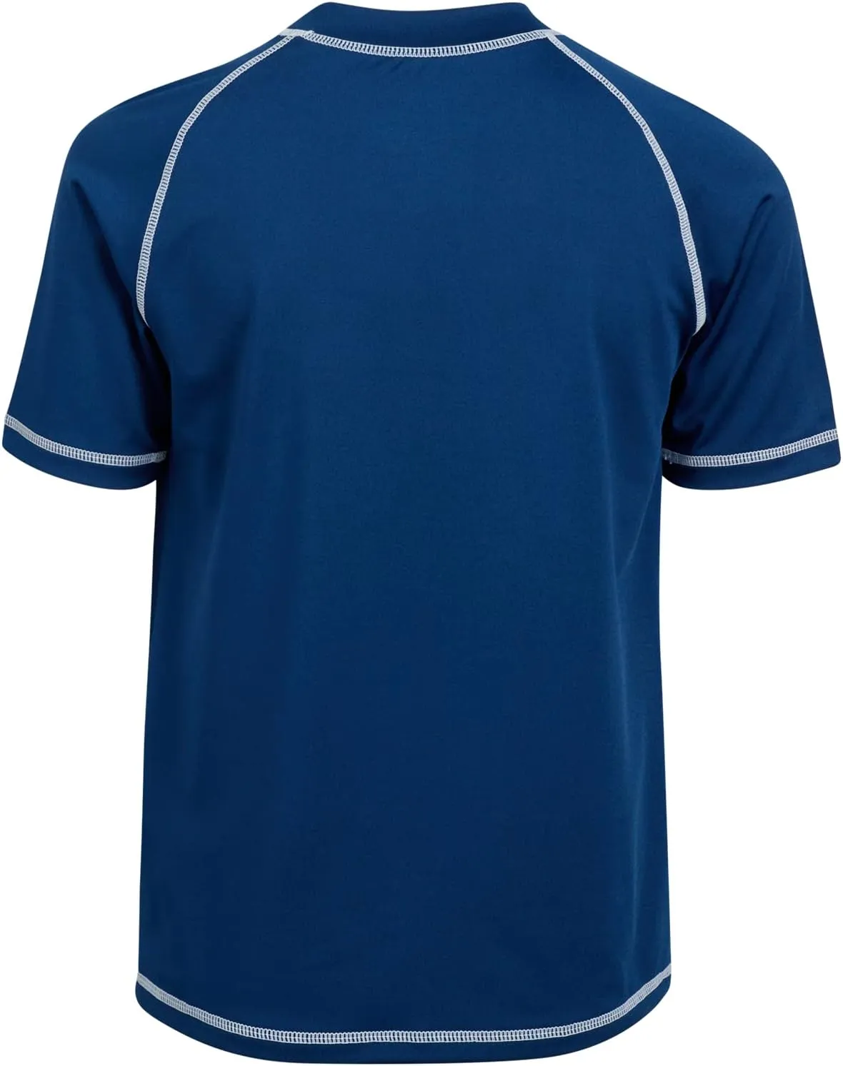 iXtreme Boys Rash Guard - UPF50  Short Sleeve Swim Shirts for Boys - Quick Dry Swimwear for Infant Toddler & Big Boy (12M-18)