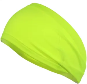 Kenz Laurenz Performance Headband Moisture Wicking Athletic Sports Head Band Wide Head Band Sweatband - Workout, Soccer, Softball, Basketball