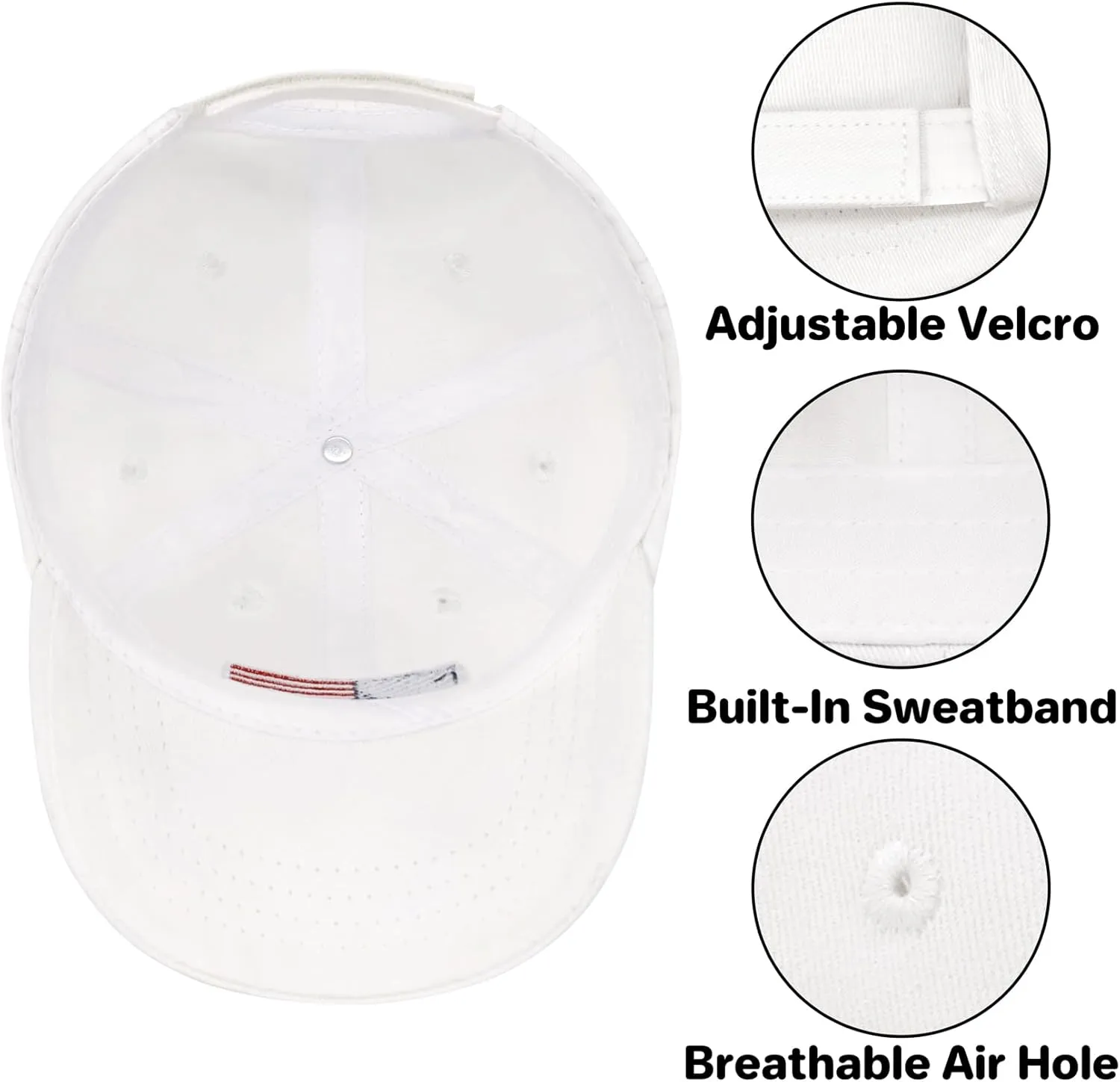 qikqik Toddler Baseball Hat Baby Baseball Cap Infant Hats Baby Ball Cap Kids 4th of July Hats Toddler American Flag Hat USA