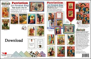 ScrapSMART - Patriotism: Let Freedom Ring Software Collection - Jpeg & PDF Files for Mac [Download]