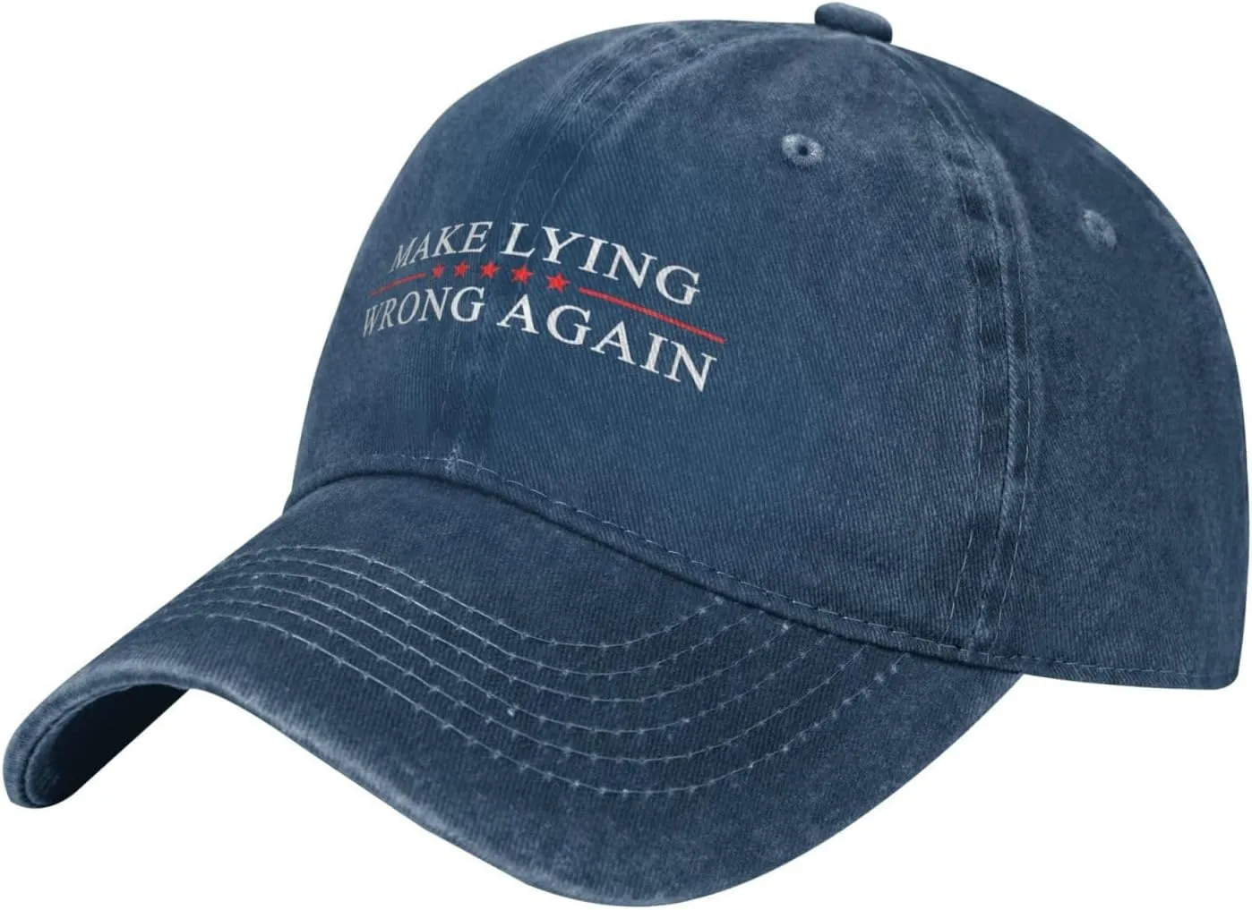 Sefgaen Make Lying Wrong Again Hat for Men Dad Hats Funny Hats