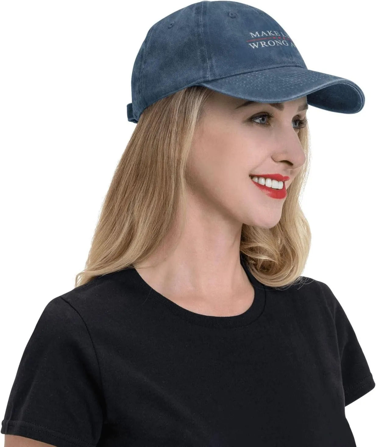 Sefgaen Make Lying Wrong Again Hat for Men Dad Hats Funny Hats